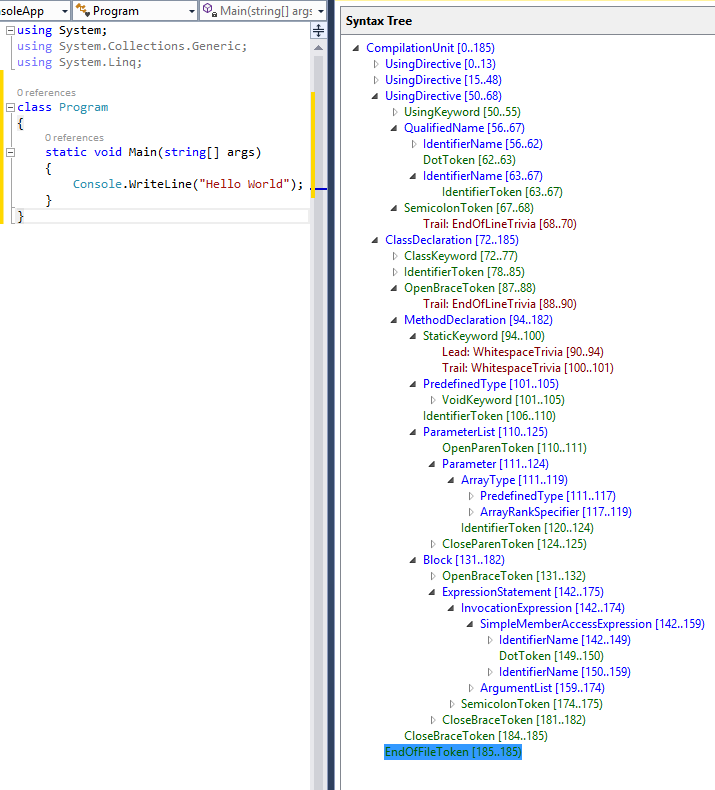 C# 코드 파일