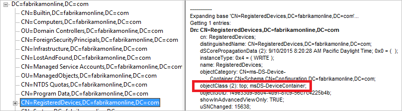 문제 해결, RegisteredDevices 개체 클래스