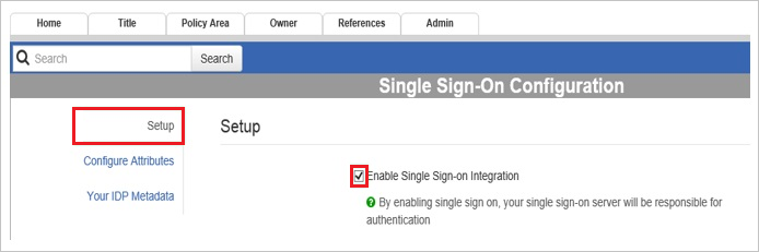 Single Sign-On 구성