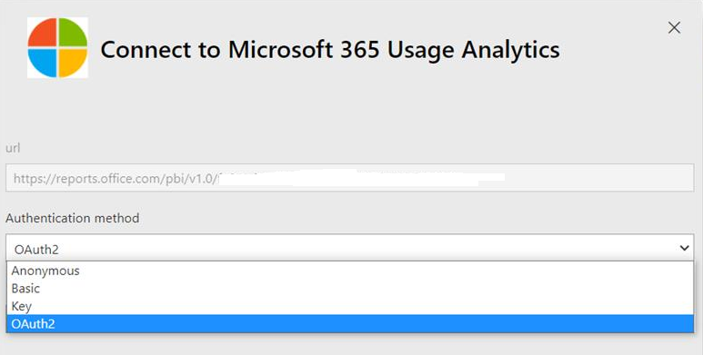 인증 방법으로 Microsoft 계정을 선택합니다.