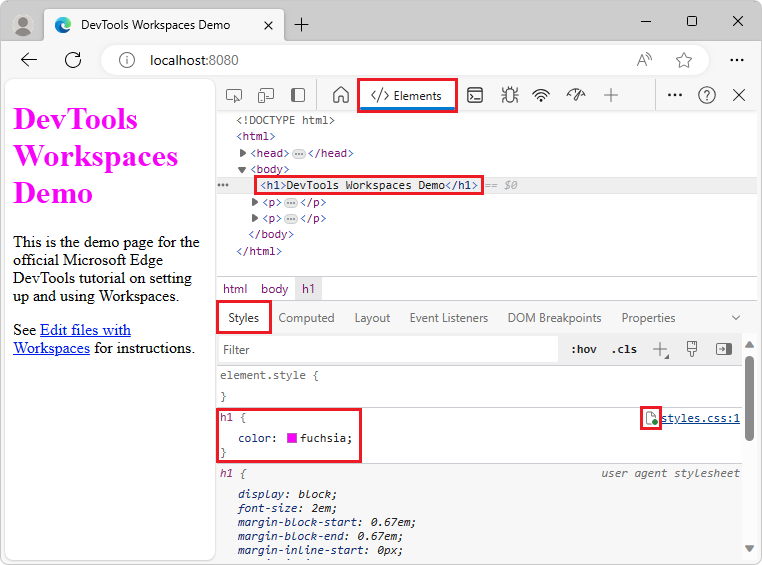 The 'mapped file' icon, a page with two-way arrows