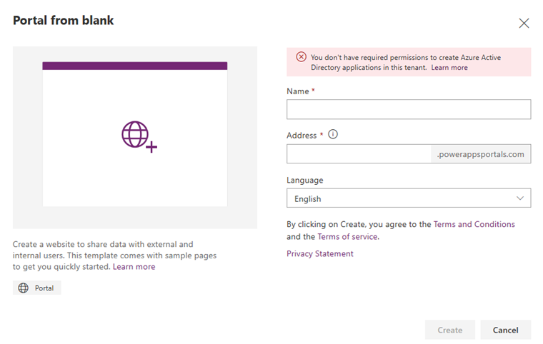 Azure Active Directory 오류.