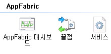 IIS 관리자의 AppFabric 아이콘