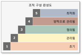 CMMI 단계적 표현