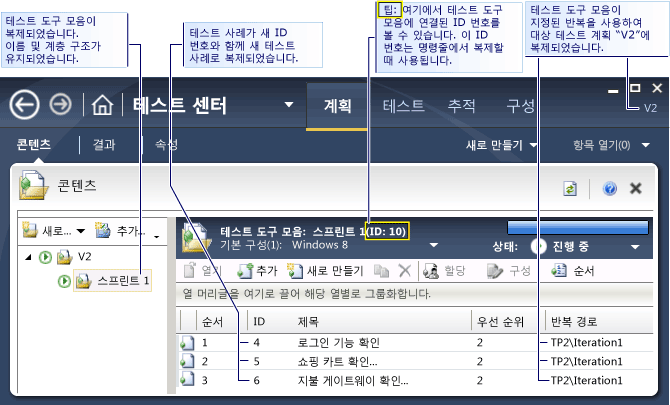 대상 테스트 계획