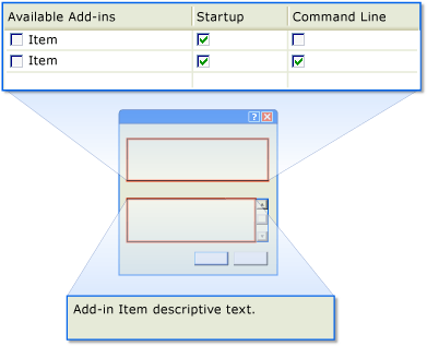 AddInManager screenshot