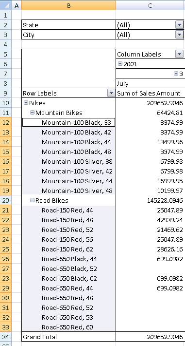 DocumentFormat.OpenXml.Spreadsheet.PivotSelection-