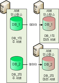 미러링을 지원하지 않는 토폴로지