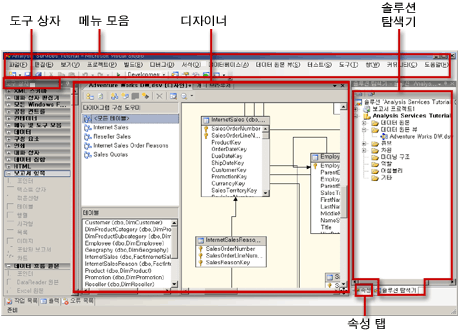 기본 BI Development Studio 구성