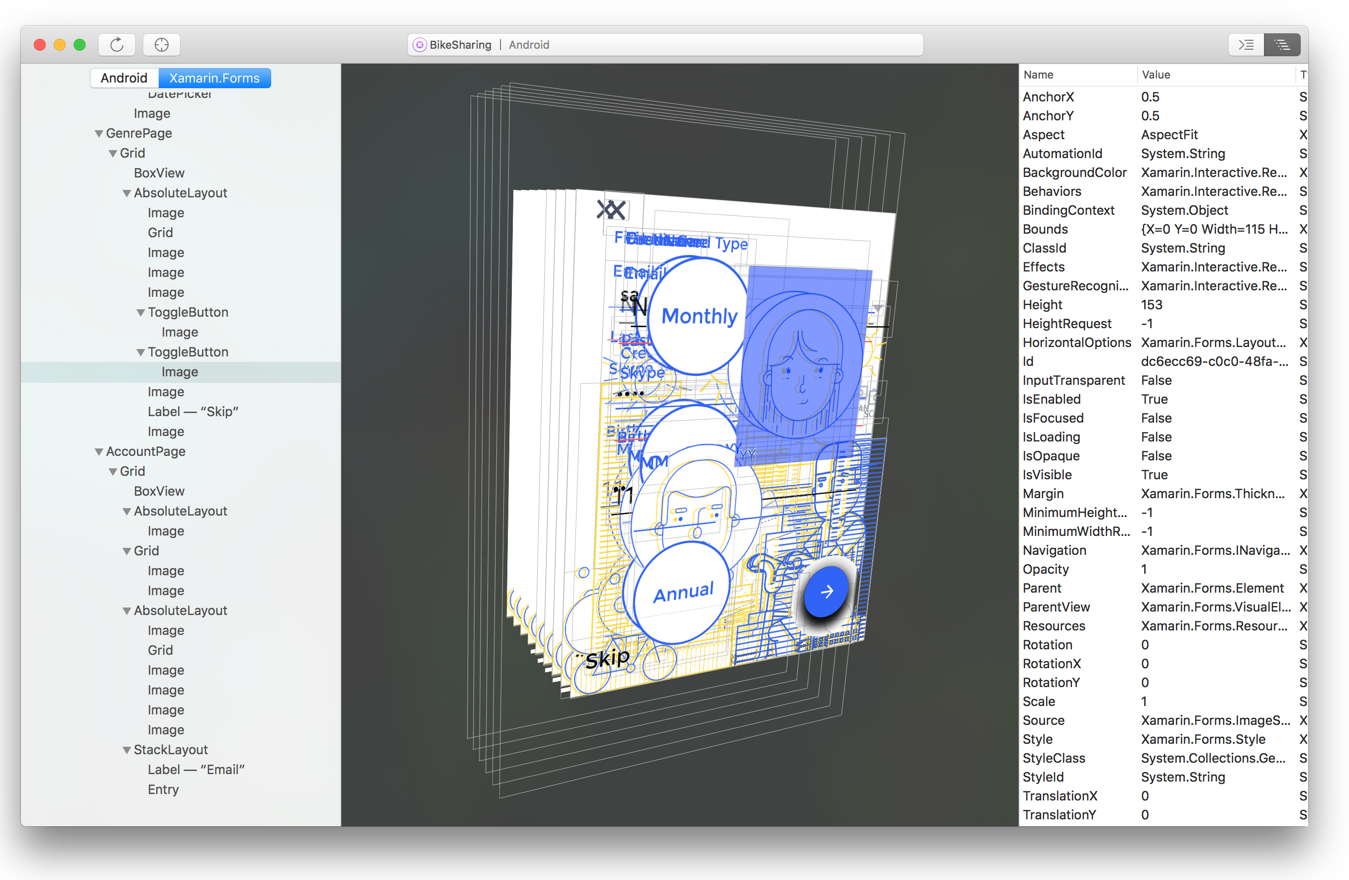 Xamarin Inspector