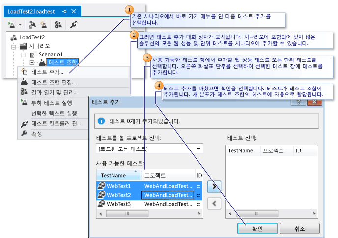 기존 부하 테스트에 테스트 추가