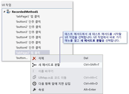 테스트 메서드 분할