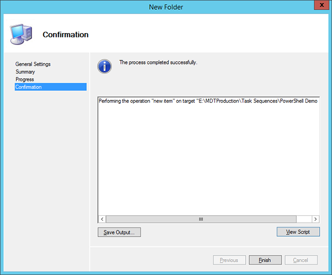 Screenshot of a new folder dialog box.