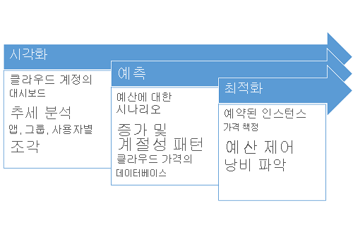 비용 최적화 프로세스.