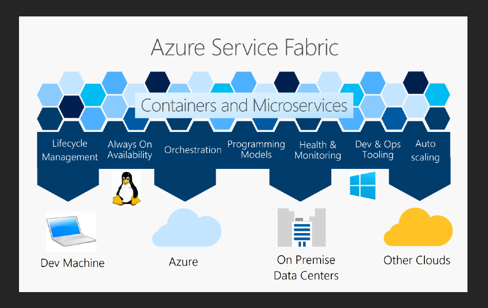 Azure Service Fabric 스크린샷