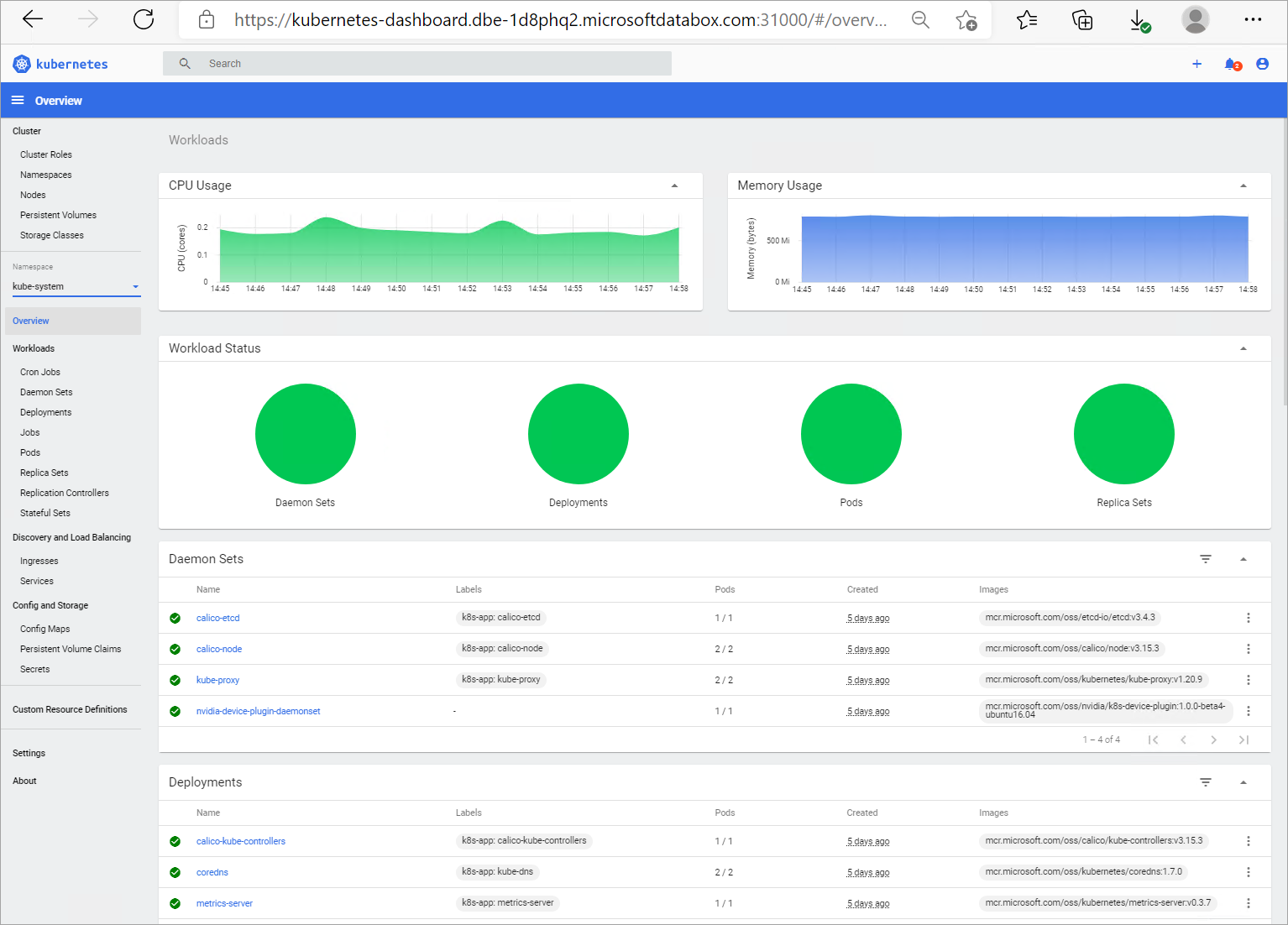 View module deployment