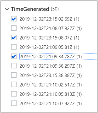 Search for specific errors output2.