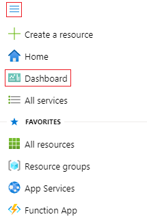 Screenshot how to select your dashboard.