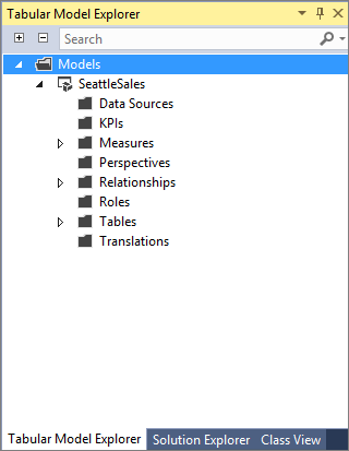 Tabular Model Explorer