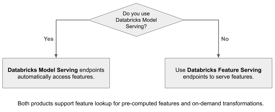 when to use feature serving