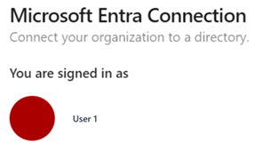 Select your Microsoft Entra ID, and then Connect