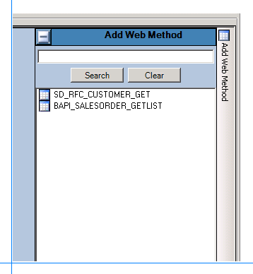 Add web methods to the BDC application