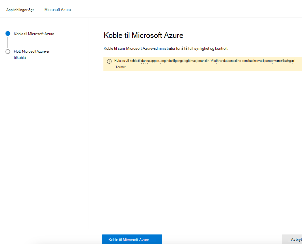 Koble til Azure.