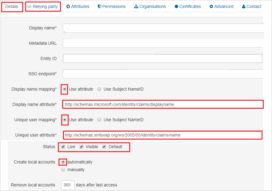 Configure single sign-on