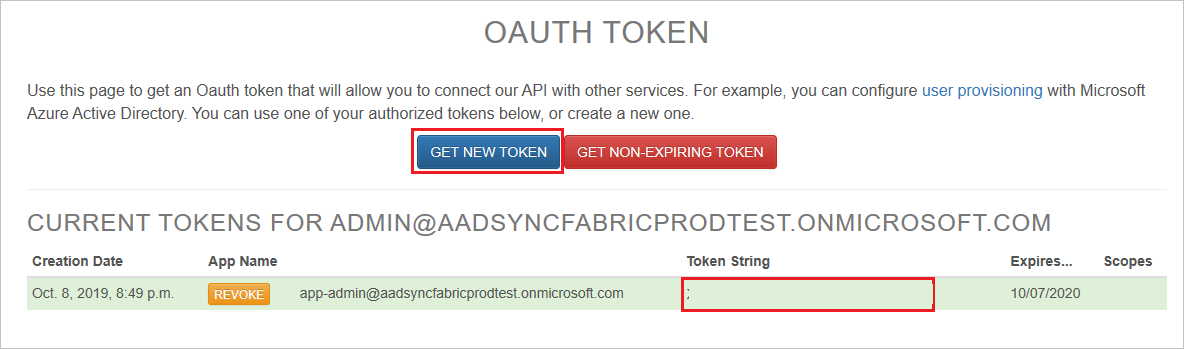 Priority Matrix Create Token