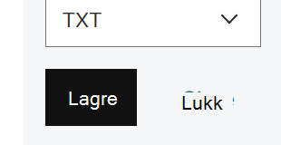 Skjermbilde av hvor du velger Lagre for å legge til en TXT-post for domenebekreftelse.