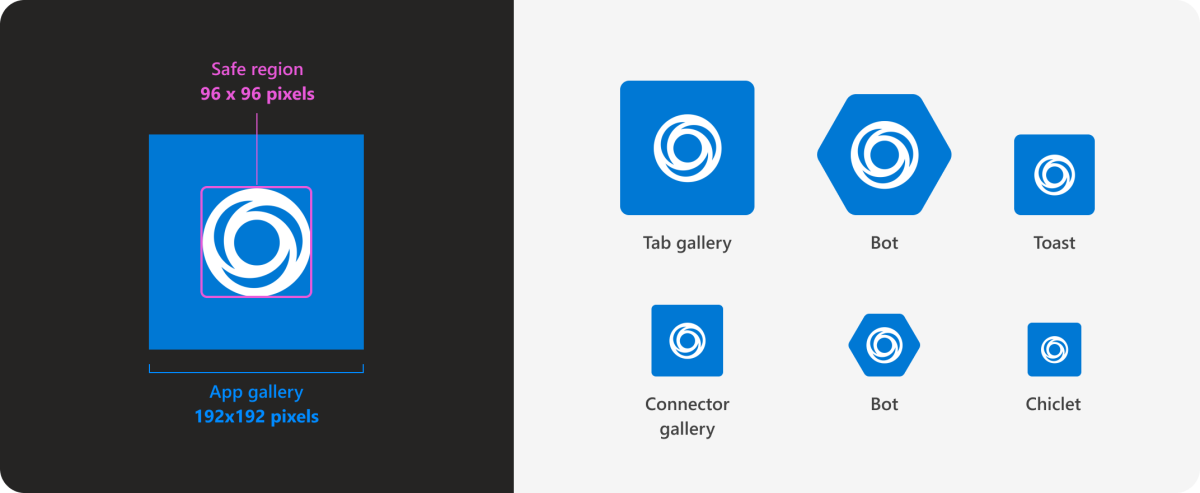 Teams color icon and design guidance.