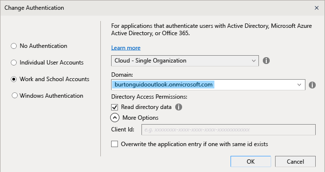 Change authentication dialog for ASP.NET