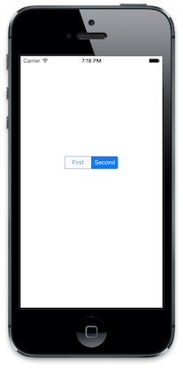 Sample UISegmentedControl