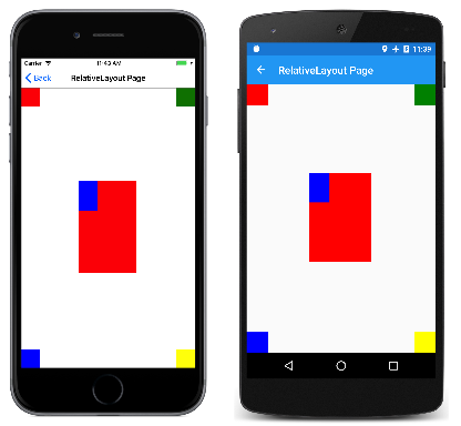 Relative Layout using Constraints