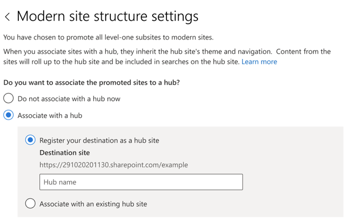 spmt-site-structure-associate-destination-register-hub