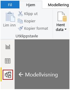 Skjermbilde av modellvisning.