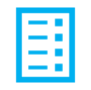 Diagram of a form containing information.