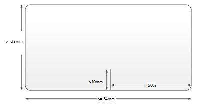 - zone marker for small precision touchpad