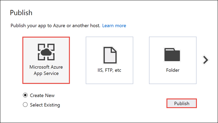 De tegel Microsoft Azure App Service