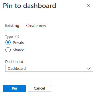 Schermopname met instellingen voor Vastmaken aan dashboard.