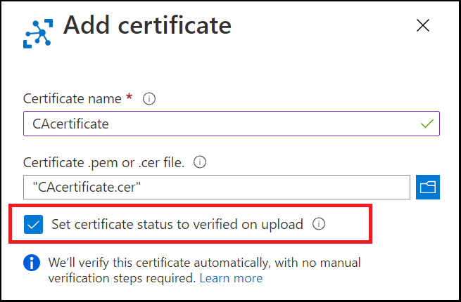 Automatische verificatie