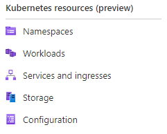 Schermopname van Kubernetes-resources.