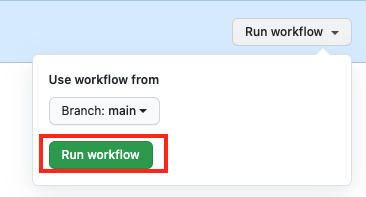 Voer de GitHub Actions-werkstroom uit om resources toe te voegen.