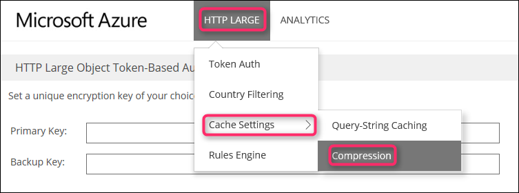 CDN-compressieselectie