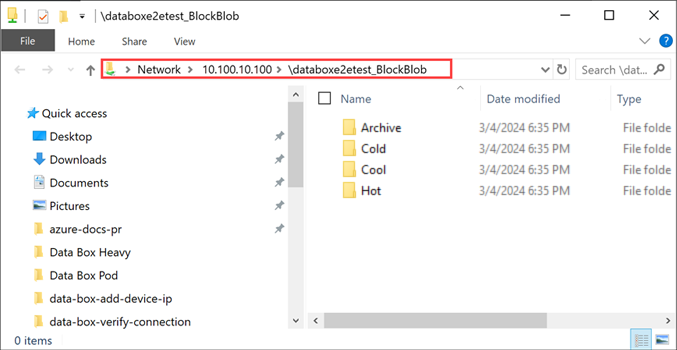 Verbinding met de share maken via Verkenner 2