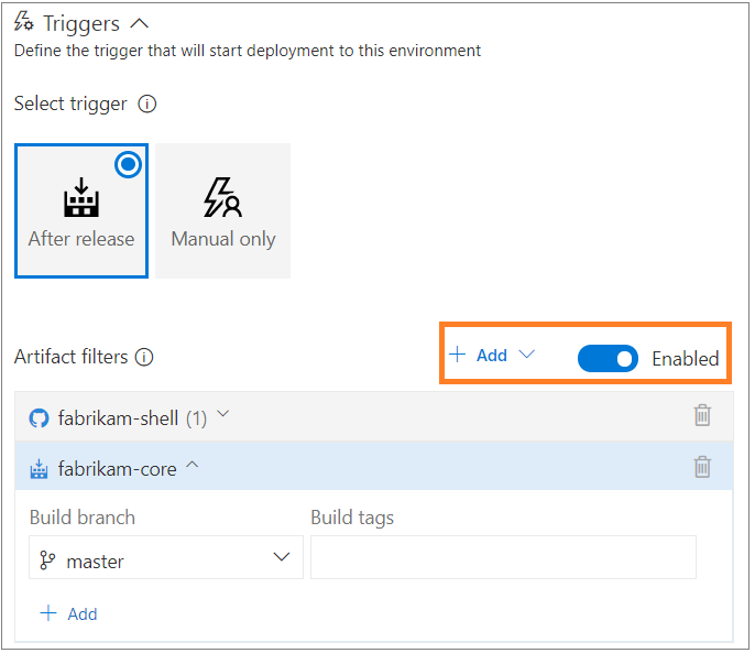 Branch filters