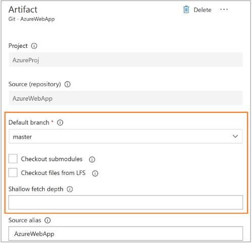 Editable artifact properties