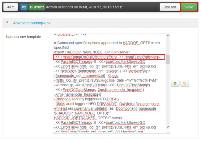 Apache Ambari hadoop-namenode-opts.