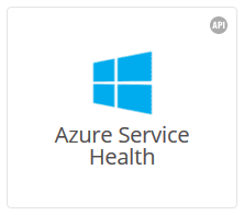 De knop 'Azure Service Health' in OpsGenie