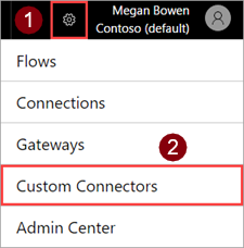 Aangepaste connectors